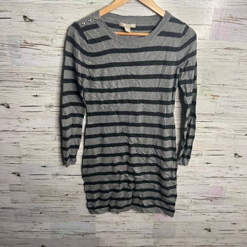 Banana republic gray  sweater dress size xs